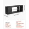 TV Stand for TVs up to 65 Inch with Light Strip and Storage Shelves